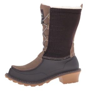 Woolrich Fully Wooly Lace Women's Winter Snow Boots Waterproof Java